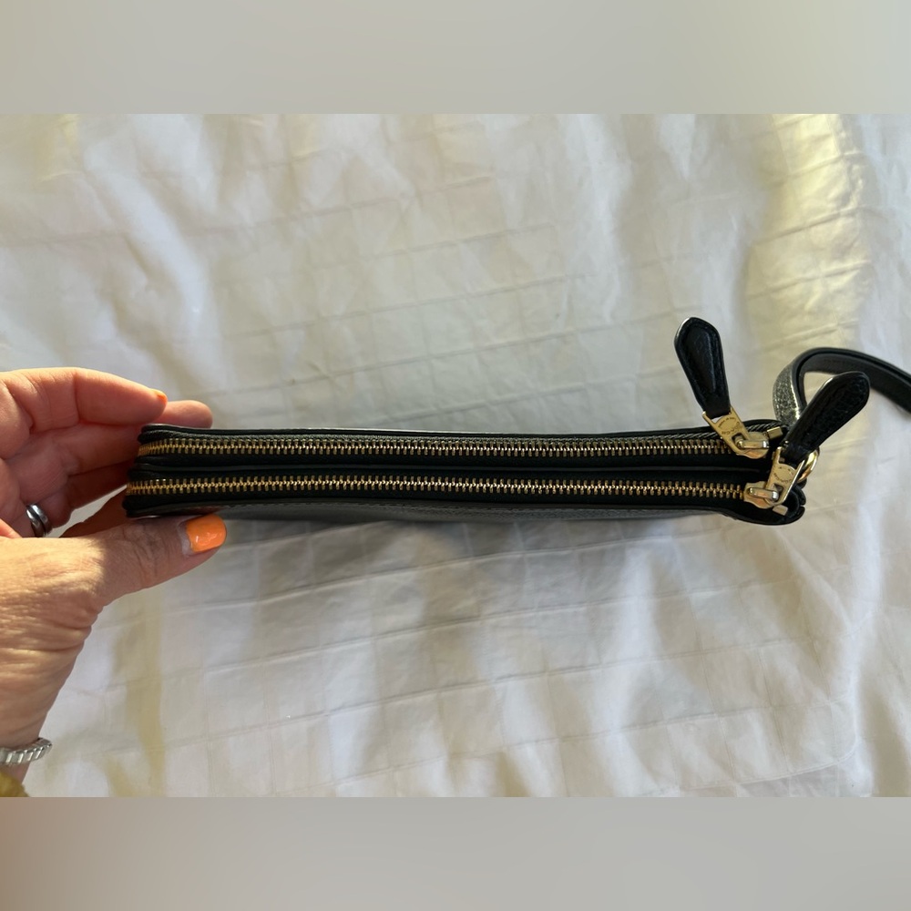 🐴Coach🐴 Black Leather Wristlet - Picture 7 of 8